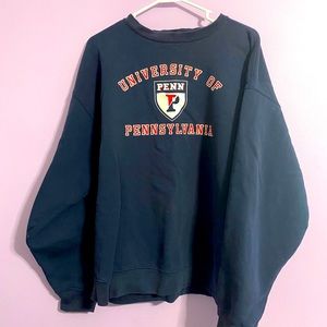 UNIVERSITY OF PENNSYLVANIA VINTAGE CREWNECK